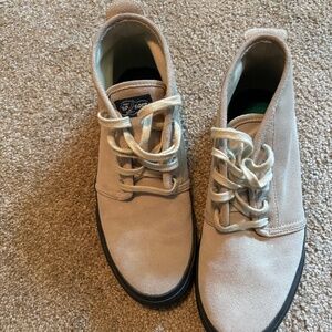 sperry top sider chukka mens beige cloud suede